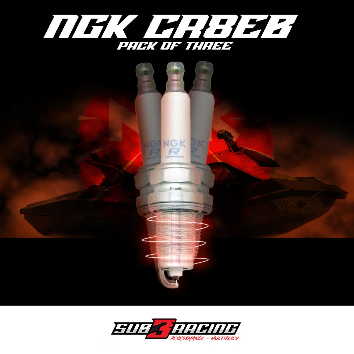 Seadoo Spark & Trixx Spark Plugs | NGK CR8EB