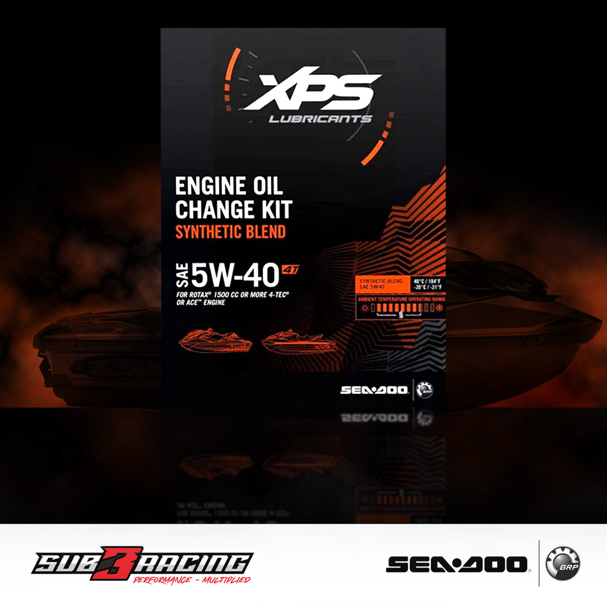 Seadoo Oil Change Kit For 4Tec & ACE Engines SUB3RACING